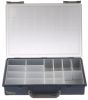 Product image for Raaco 17 Cell Grey, Transparent PP Compartment Box, 57mm x 340mm x 265mm