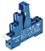 Product image for DPDT DIN rail relay skt - plastic clip