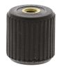 Product image for knurled thumb knob,polyamide,M5