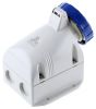 Product image for Socket Outlet 2P+E IP67 32A 6h 200-250V