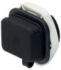 Product image for PROTECTION COVER APPLIANCE INLET BLACK