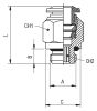 Product image for STRAIGHT MALE - BSPP  4-1/8