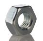 Product image for Zinc plated steel hexagon full nut,M8