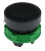 Product image for Blk flush head for spring return switch