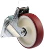 Product image for Tente Braked Swivel Swivel Castor, 350kg Load Capacity, 160mm Wheel Diameter