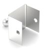 Product image for Stainless steel end cap,50x50mm