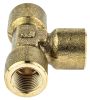 Product image for BRASS EQUAL TEE,1/4IN BSPP F ALL ENDS