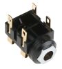 Product image for 2 way N/C contact chassis socket,1/4in