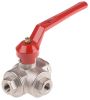 Product image for Tport ball valve,1/4in BSP female thread