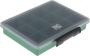 Product image for Green plastic storage box,12 compartment