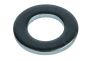 Product image for Zinc plated steel plain washer,M12