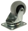 Product image for Gry rubber wheel swivel castor,41mm 16kg