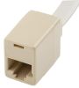 Product image for Beige 8 way RJ45 plug to skt extender,2m