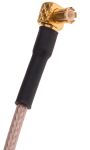 Product image for 90 deg MCX to free end RG316 cable,0.3m