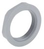 Product image for Locknut, nylon, grey, PG21, IP68