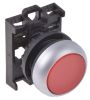 Product image for RED ILLUMINATED FLUSH PUSHBUTTON SWITCH