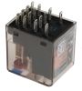 Product image for Plug-in relay w/ LED,6A 4PDT 24dc coil