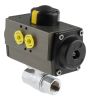 Product image for 1/2in. BSP Brass B/Valve w/ SR Actuator