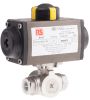 Product image for 1/2 in. 3 Way Ball Valve