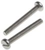 Product image for A2 s/steel slot pan head screw,M2.5x20mm