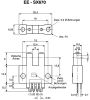 Product image for Omron Through Beam (Fork) Photoelectric Sensor with Fork Sensor, 5 mm Detection Range