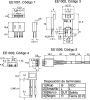 Product image for EE-1001 proximity switch conector,Code 1