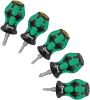 Product image for Wera Stubby Slotted Screwdriver Set 5 Piece