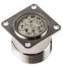 Product image for 9way chassis mount plug,7.5A