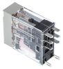 Product image for DPDT plug-in power relay,5A 110Vac coil