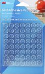 Product image for SJ5312 CLEAR BUMPONS 56PCS - 18 PER CASE