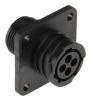 Product image for 4way socket contact fixed receptacle,13A