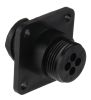 Product image for 4way socket contact fixed receptacle,13A