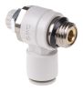 Product image for Pneumatic elbow flow regulator,G1/4x8mm