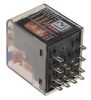 Product image for 4PDT plug-in relay,6A 24Vdc coil