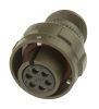 Product image for 6 way bayonet lock cable socket,14S-6