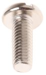 Product image for NiPt brass slot pan head screw,M6x16mm