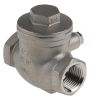 Product image for S/steel swing check valve,1/2in BSP F