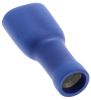 Product image for JST, FLVDDF Blue Insulated Spade Connector, 6.35 x 0.8mm Tab Size, 1mm² to 2.6mm²