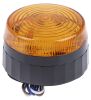 Product image for RS PRO Amber LED Beacon, 110 → 230 V ac, Flashing, Screw Mount