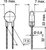 Product image for TYPE S237 NTC THERMISTOR,ICL,22R 170DEGC