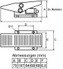 Product image for G1/8 5/2 PNEUMATIC FOOT/SPRING VALVE