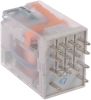 Product image for Relpol, 24V dc Coil Non-Latching Relay 4PDT, 6A Switching Current Plug In, 4 Pole