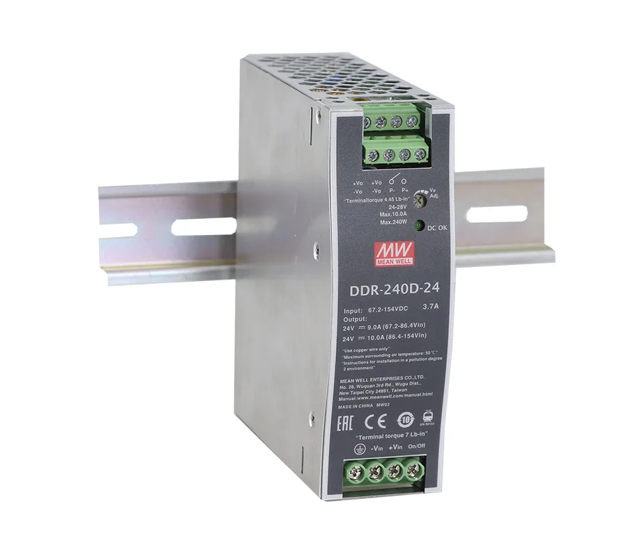Product image for DIN RAIL POWER SUPPLY 48V 240W