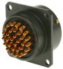 Product image for Sq Flange Receptacle, 32way Pin Contacts