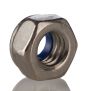 Product image for Zinc plated steel self locking nut,M8