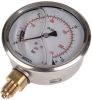 Product image for PRESSURE GAUGE,100MM DIA 0-16 BAR