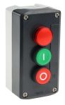 Product image for ENCLOSED PUSH BUTTONS "I-O", PILOT LIGHT