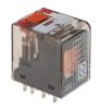 Product image for 4PDT plug-in relay,6A 230Vac coil