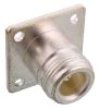 Product image for TE Connectivity 50Ω Straight Panel Mount, N Connector , jack