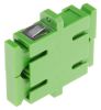 Product image for SC Singlemode Duplex APC Green Adaptor